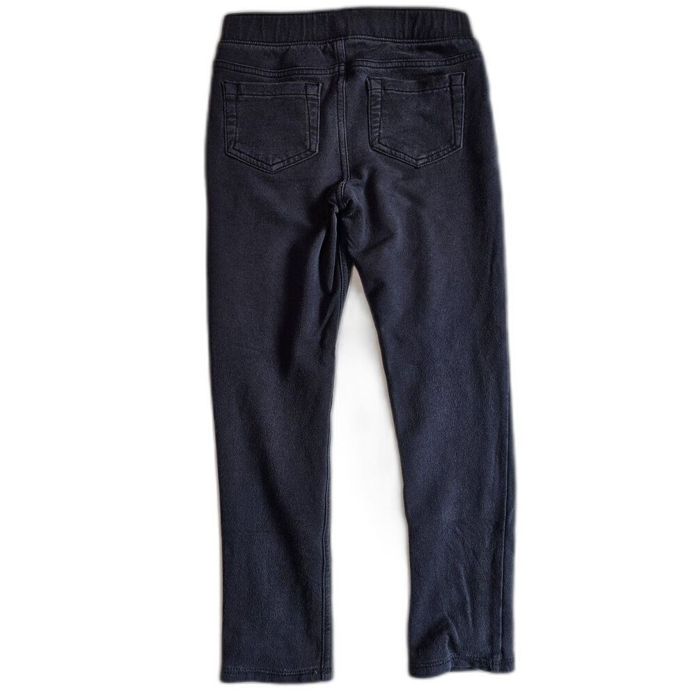 Jumping Beans Black Cotton Pull-On Legging Type Girls Pants sz 6 - Picture 2 of 7